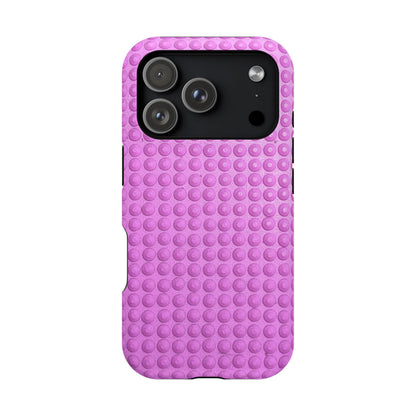 MagSafe "pink studs" airbrush iPhone case