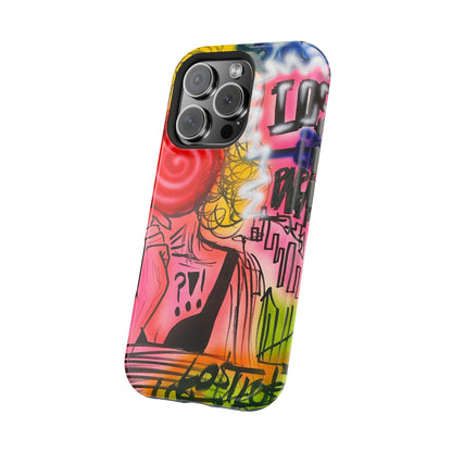 MagSafe „Lost in Paradise“ Airbrush-iPhone-Hülle