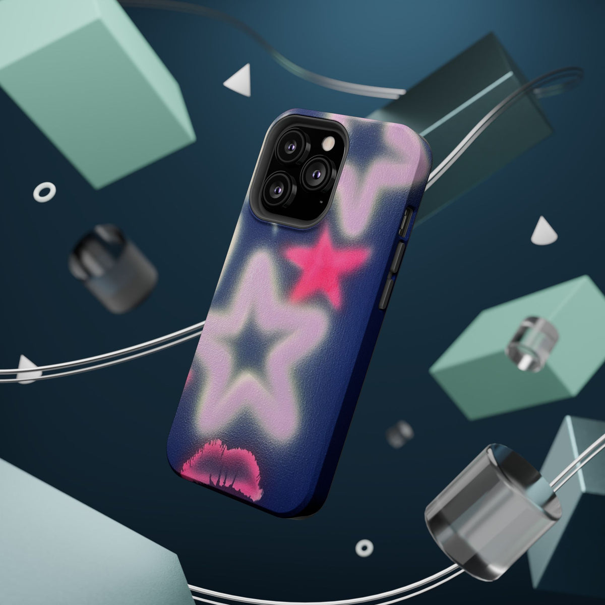 MagSafe "lavender luminary" airbrush iPhone case