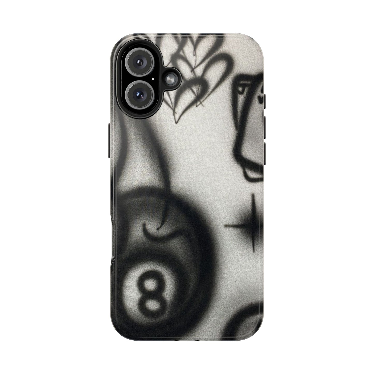 "hidden ace" airbrush iPhone case