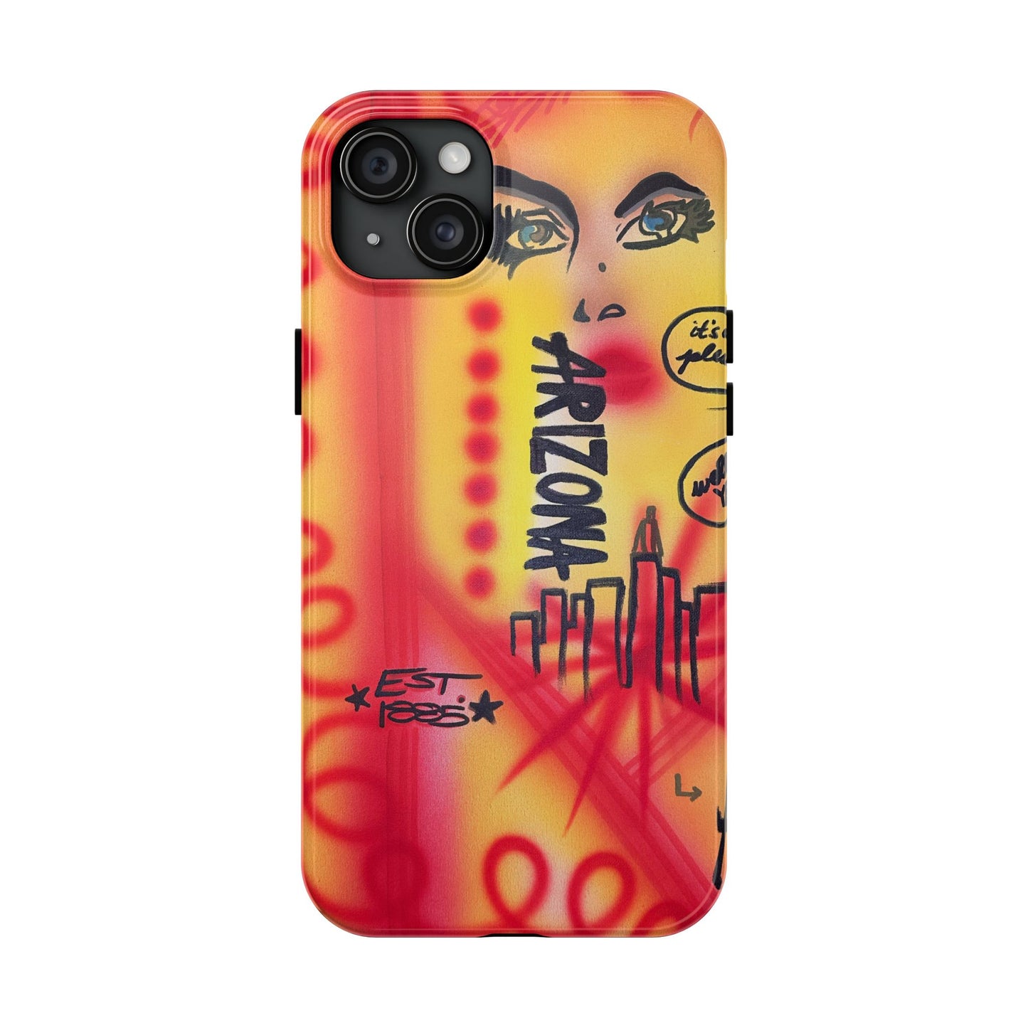 "arizona state university" airbrush iPhone case