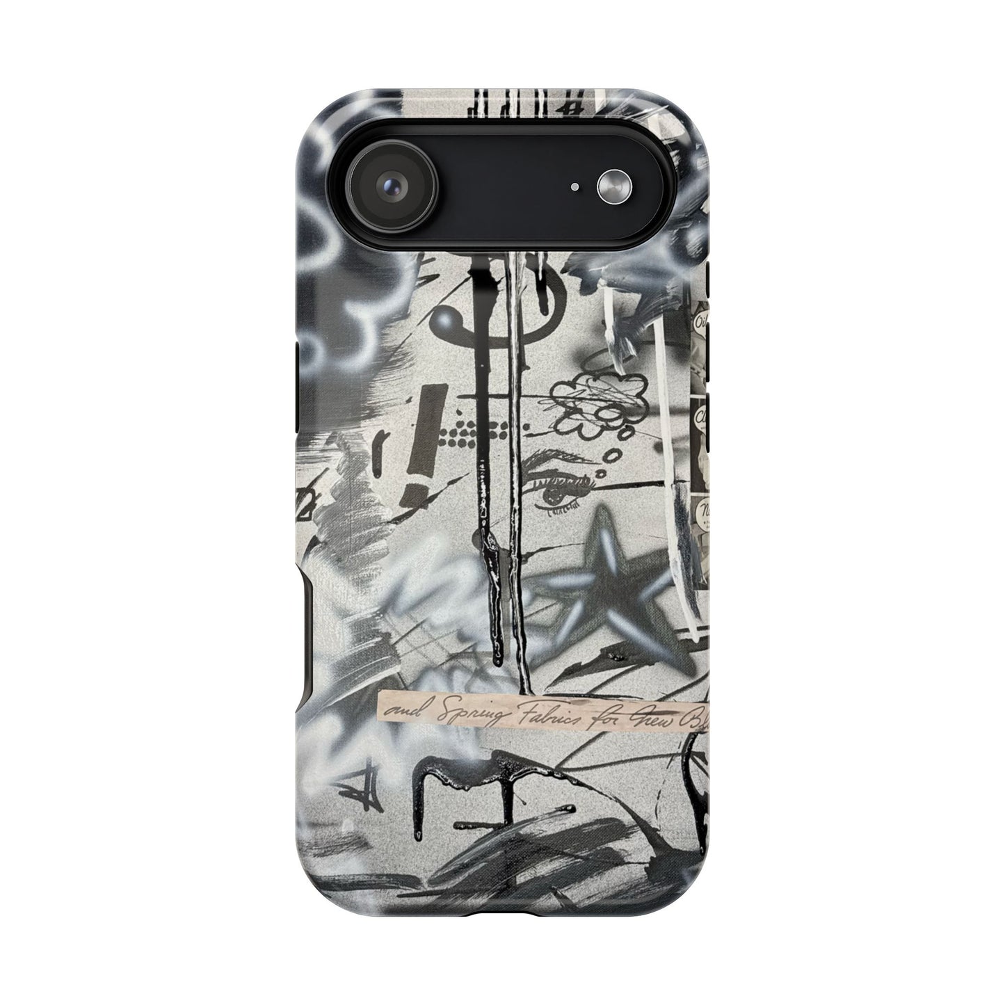MagSafe "monochrome mood" airbrush iPhone case