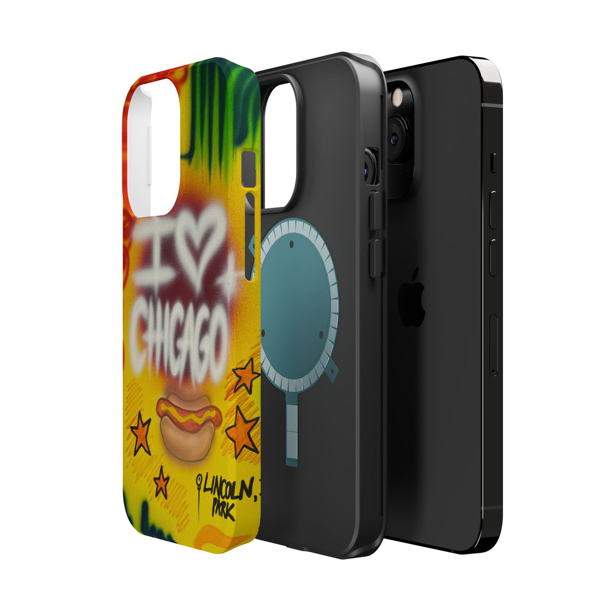 MagSafe "chicago" airbrush iPhone case
