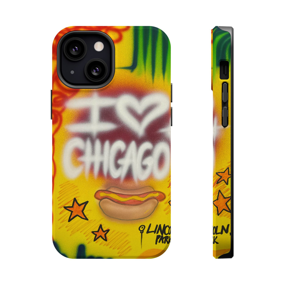 MagSafe "chicago" airbrush iPhone case
