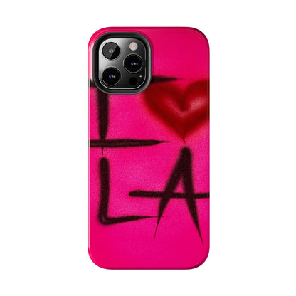 "I <3 LA" airbrush iPhone case