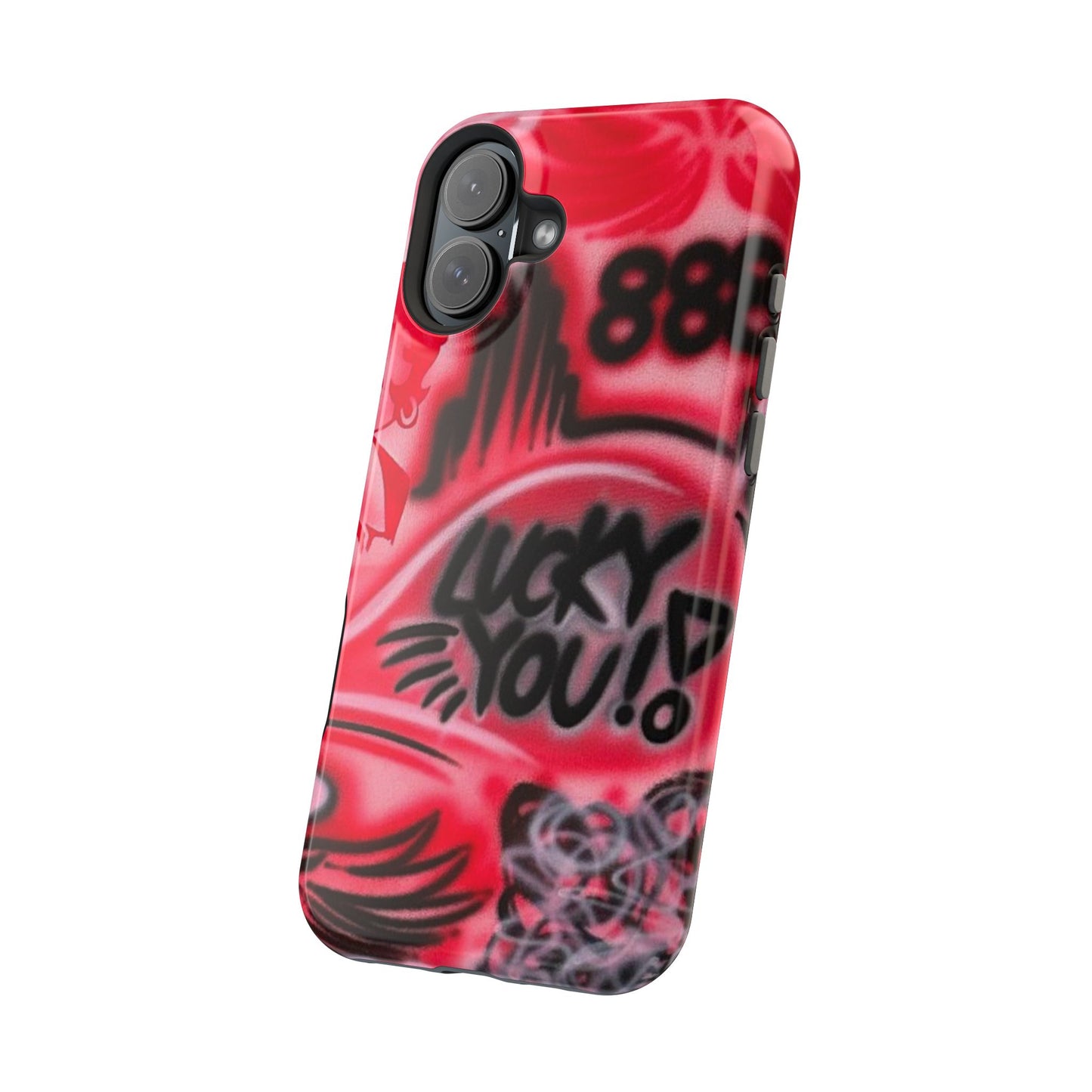 MagSafe „lucky you! pt. 2“ Airbrush iPhone Hülle