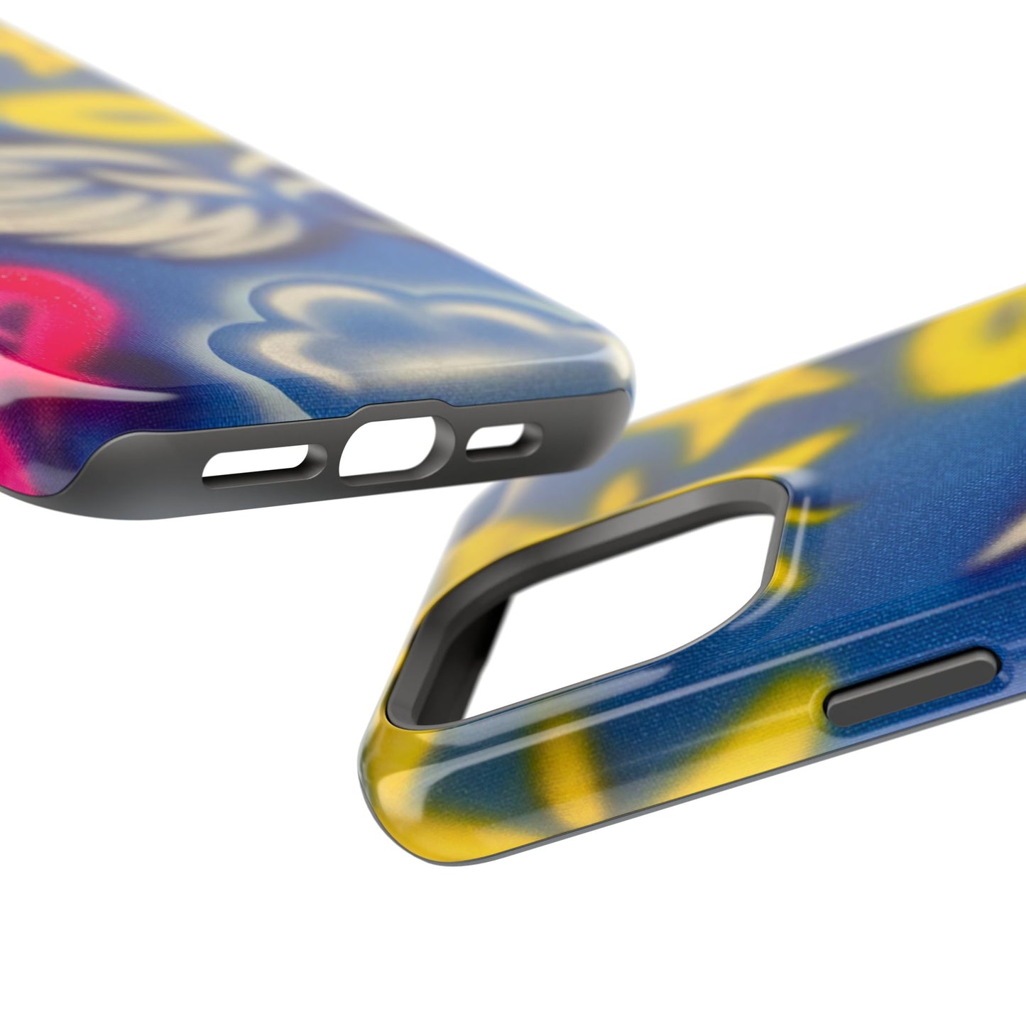 MagSafe "celestial halo" airbrush iPhone case
