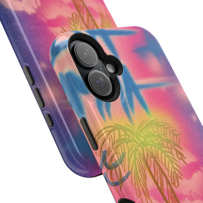 MagSafe "glowy night" airbrush iPhone case