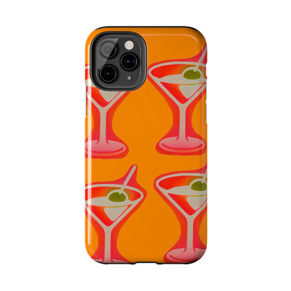 "shaken, not stirred” airbrush iPhone case