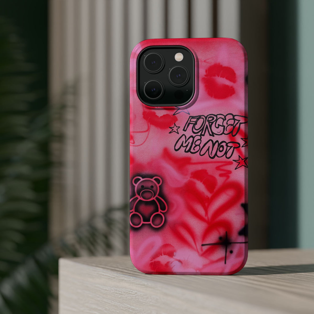 MagSafe @asualphaphi custom airbrush iPhone case