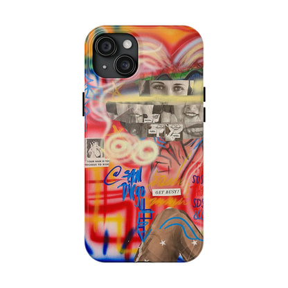 "get busy!" airbrush iPhone case