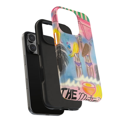 "kinis & tinis" airbrush iPhone case