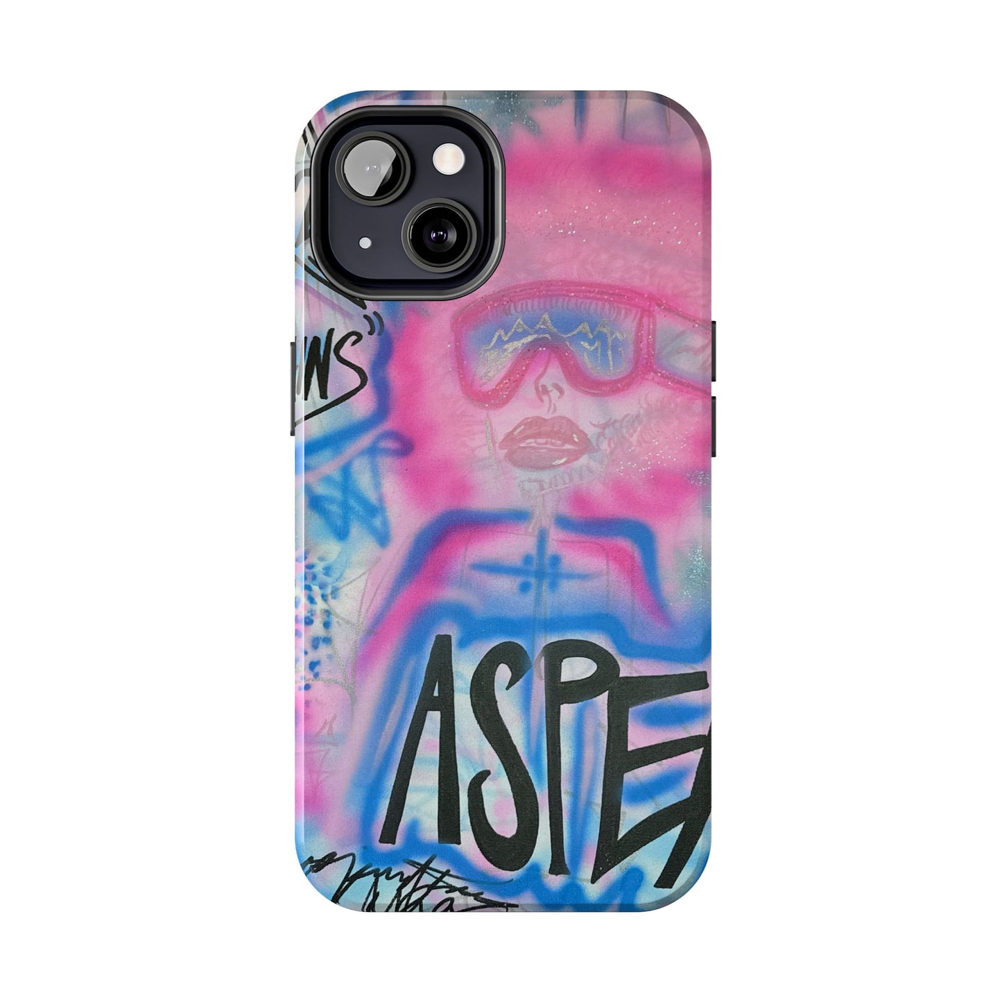 "aspen aspirations" airbrush iPhone case