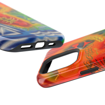 MagSafe "tipsy lobster" airbrush iPhone case