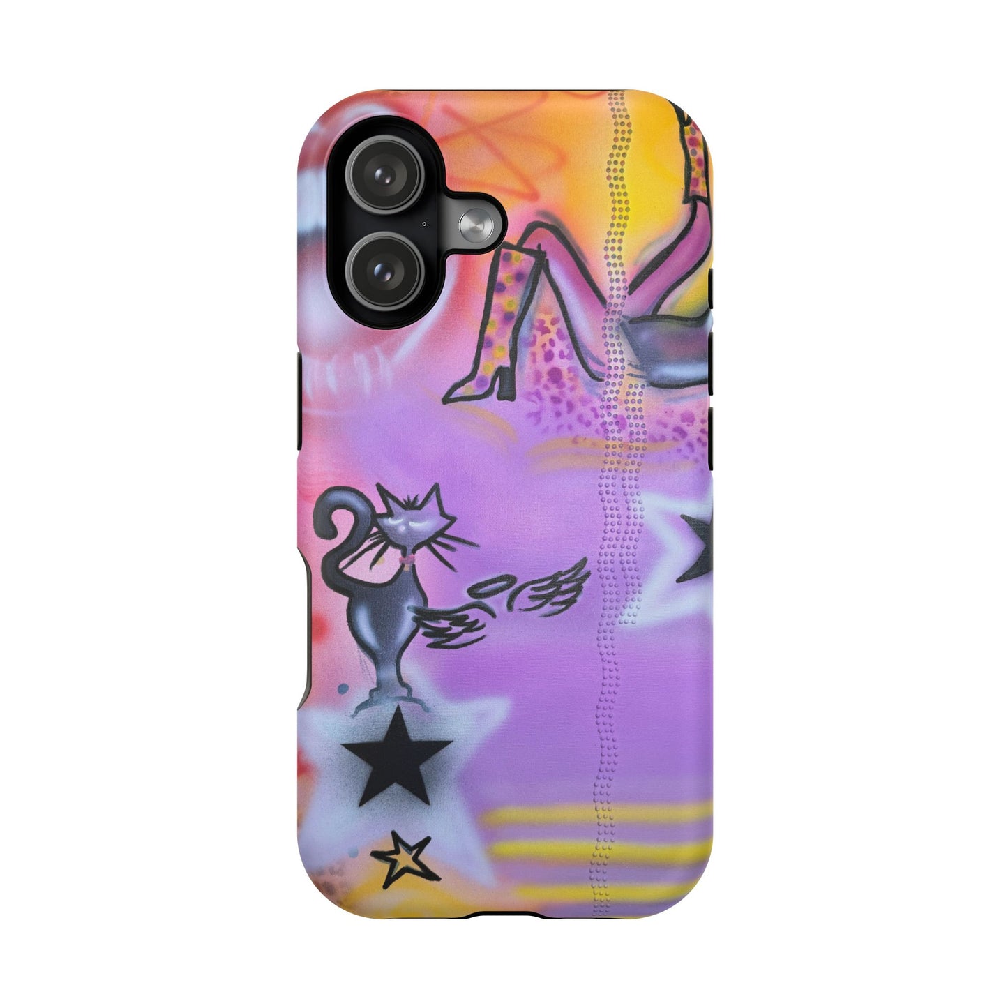 MagSafe @mayacain airbrush iPhone case