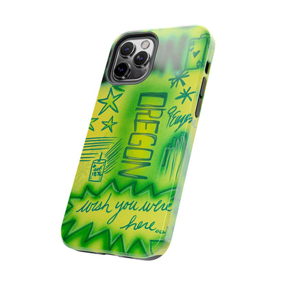 "oregon" airbrush iPhone case