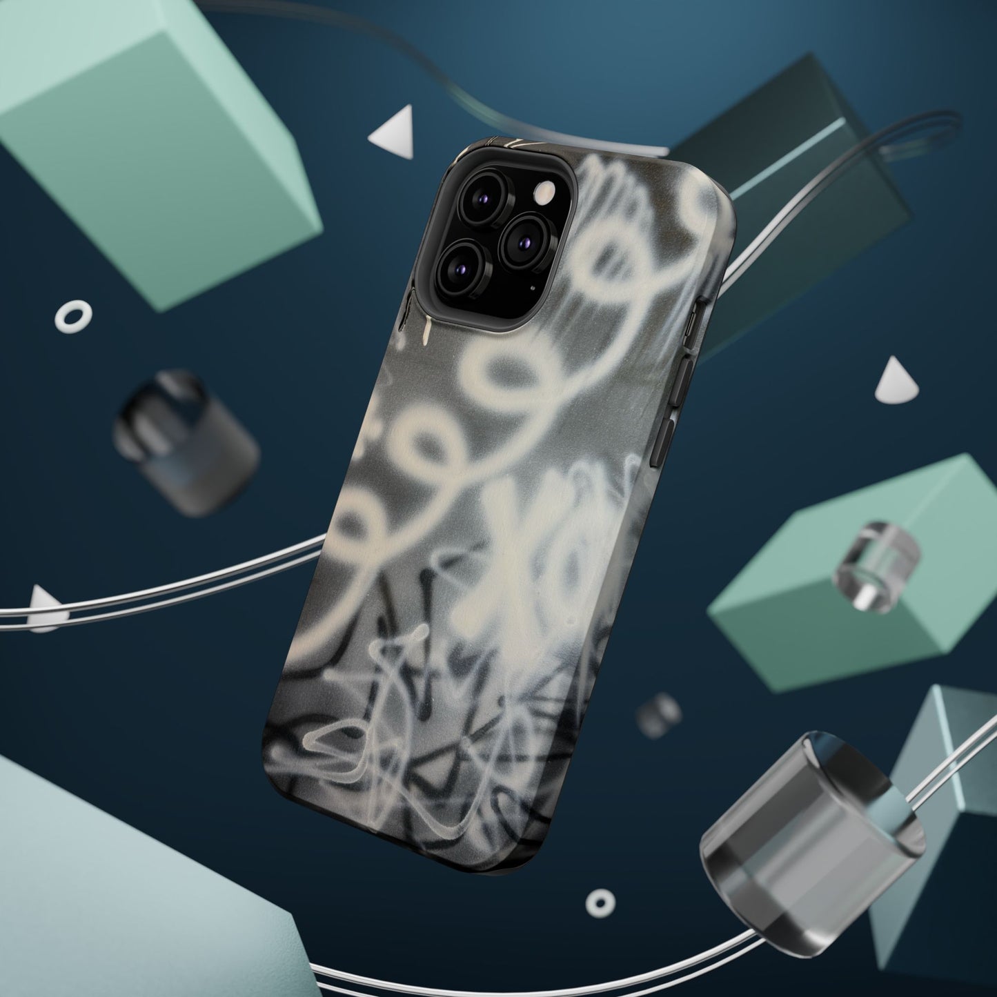 MagSafe "spatial blur" airbrush iPhone case