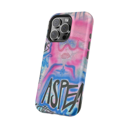 MagSafe "aspen aspirations" airbrush iPhone case