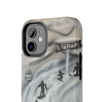 "arctic avalanche" airbrush iPhone case