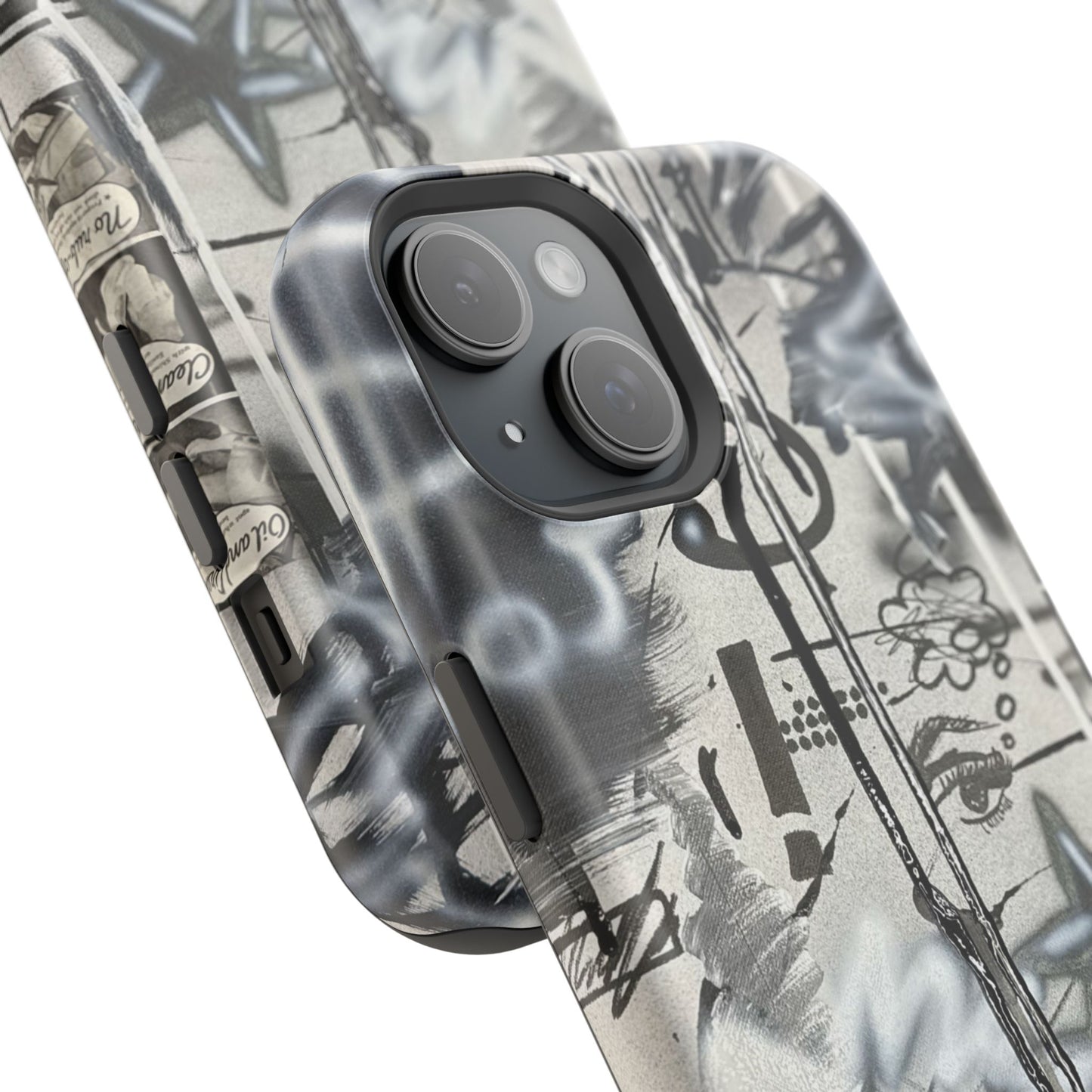 MagSafe "monochrome mood" airbrush iPhone case