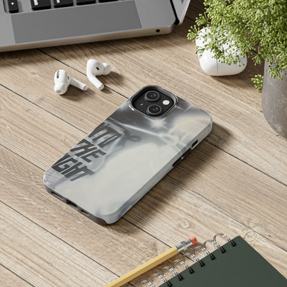 "into the night" airbrush iPhone case