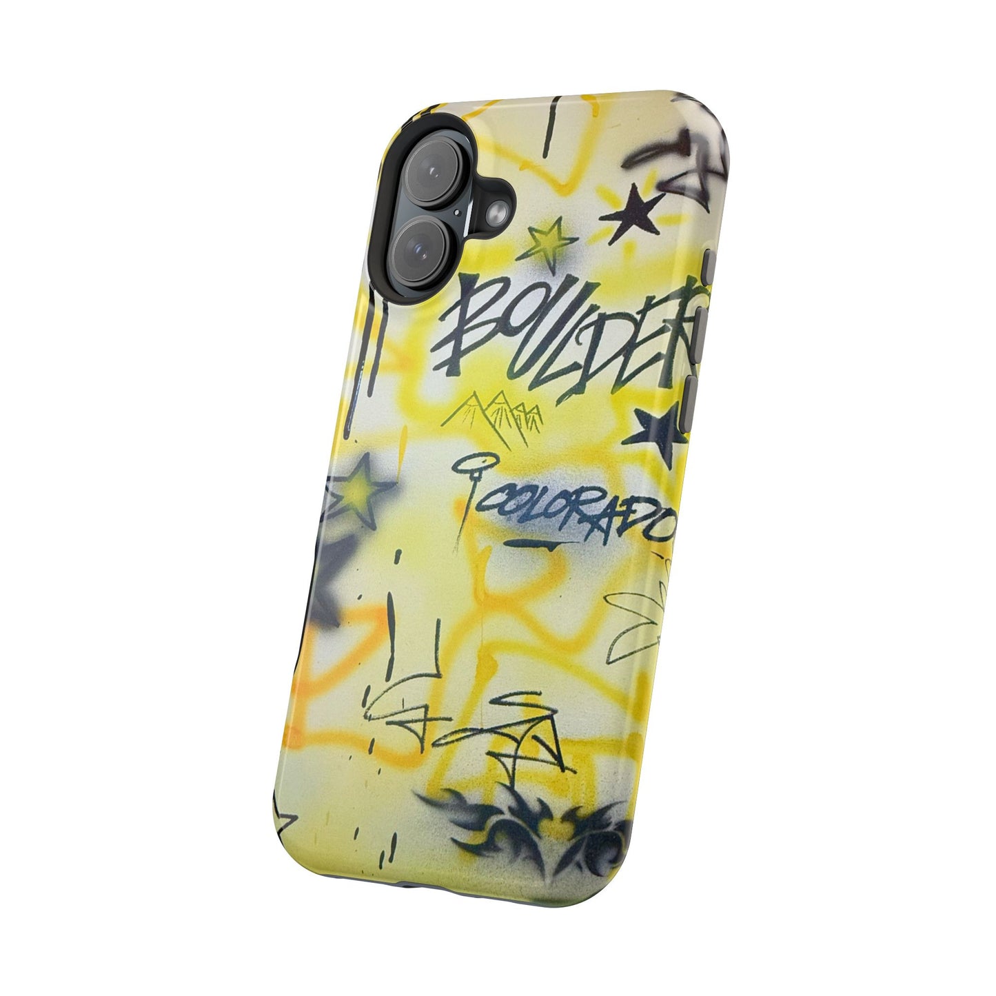 MagSafe "boulder" airbrush iPhone case