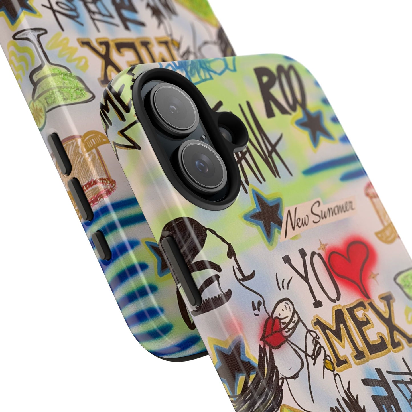 "salted lime" airbrush iPhone case
