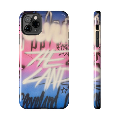 "cleveland" airbrush iPhone case