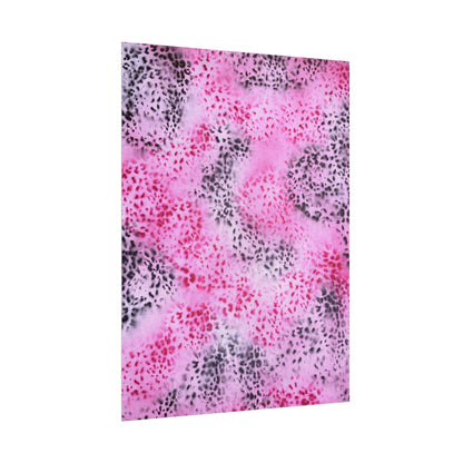 "pink cheetah" airbrush rolled print