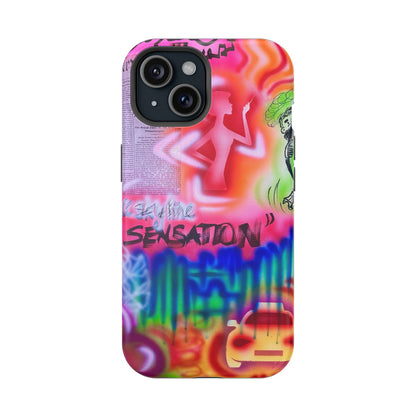 MagSafe "skyline sensation" airbrush iPhone case