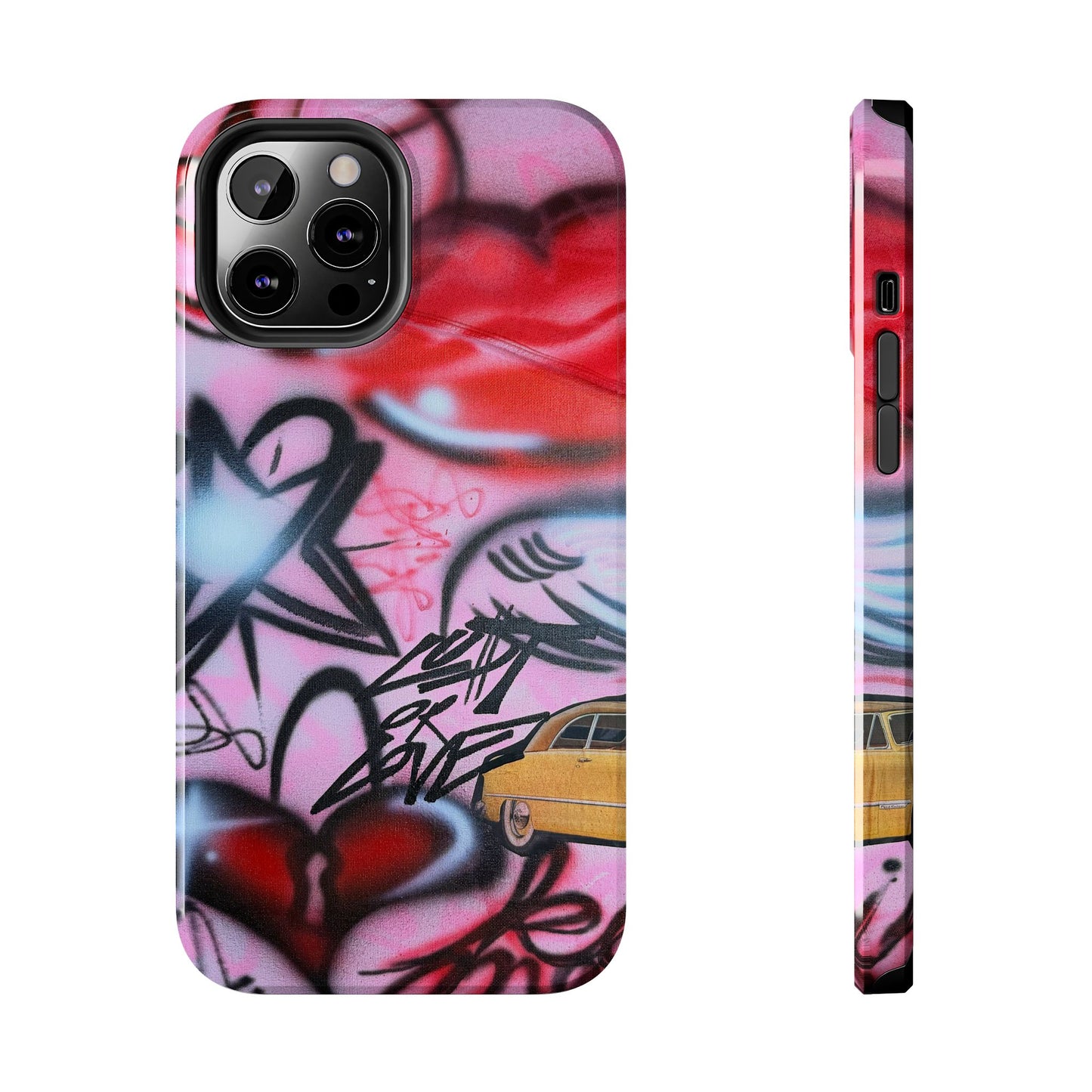 "lust or love" airbrush iPhone case