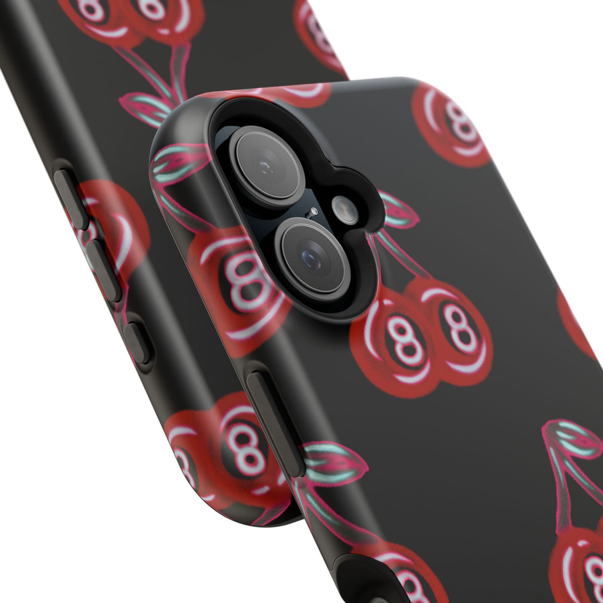 MagSafe "cami cherry" airbrush iPhone case