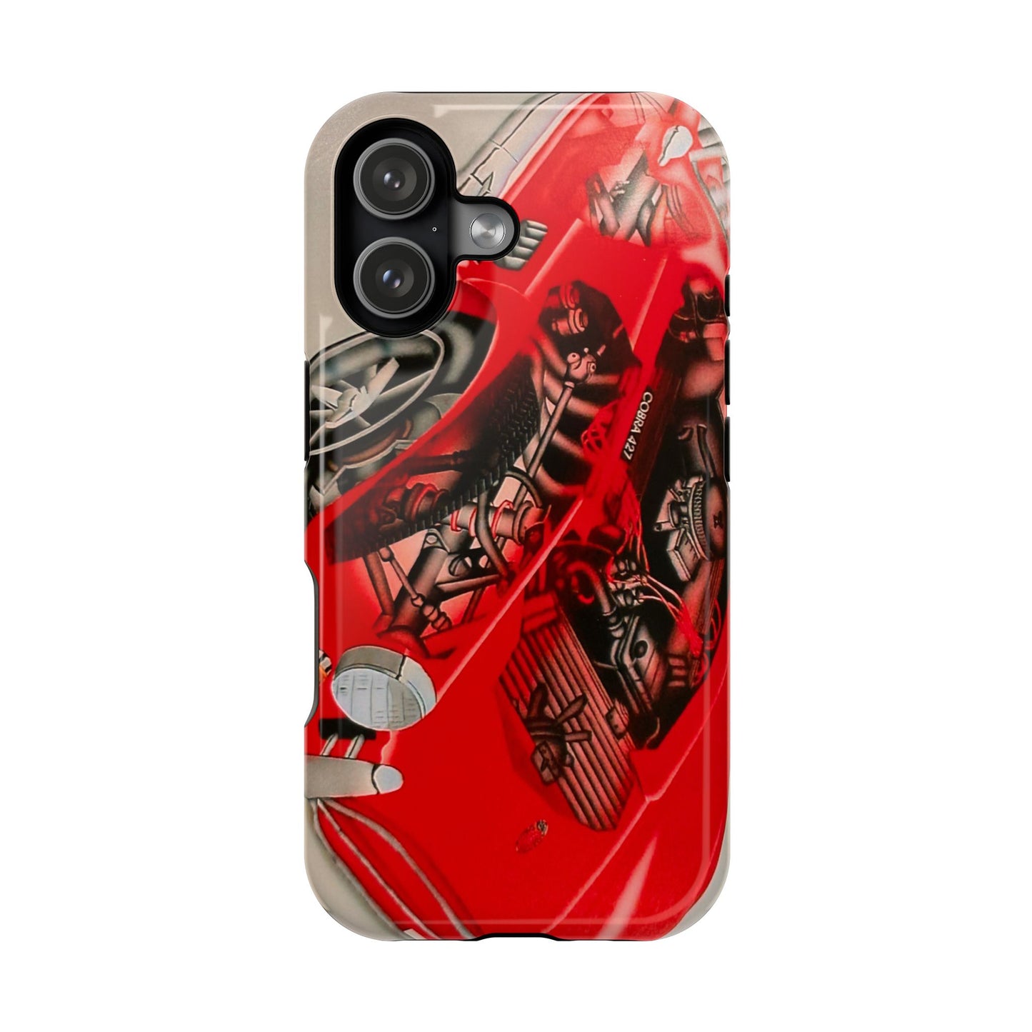 MagSafe "Cobra Phantom" Airbrush iPhone Hülle