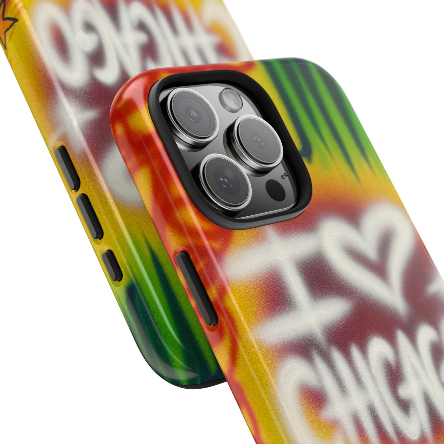 "chicago" airbrush iPhone case