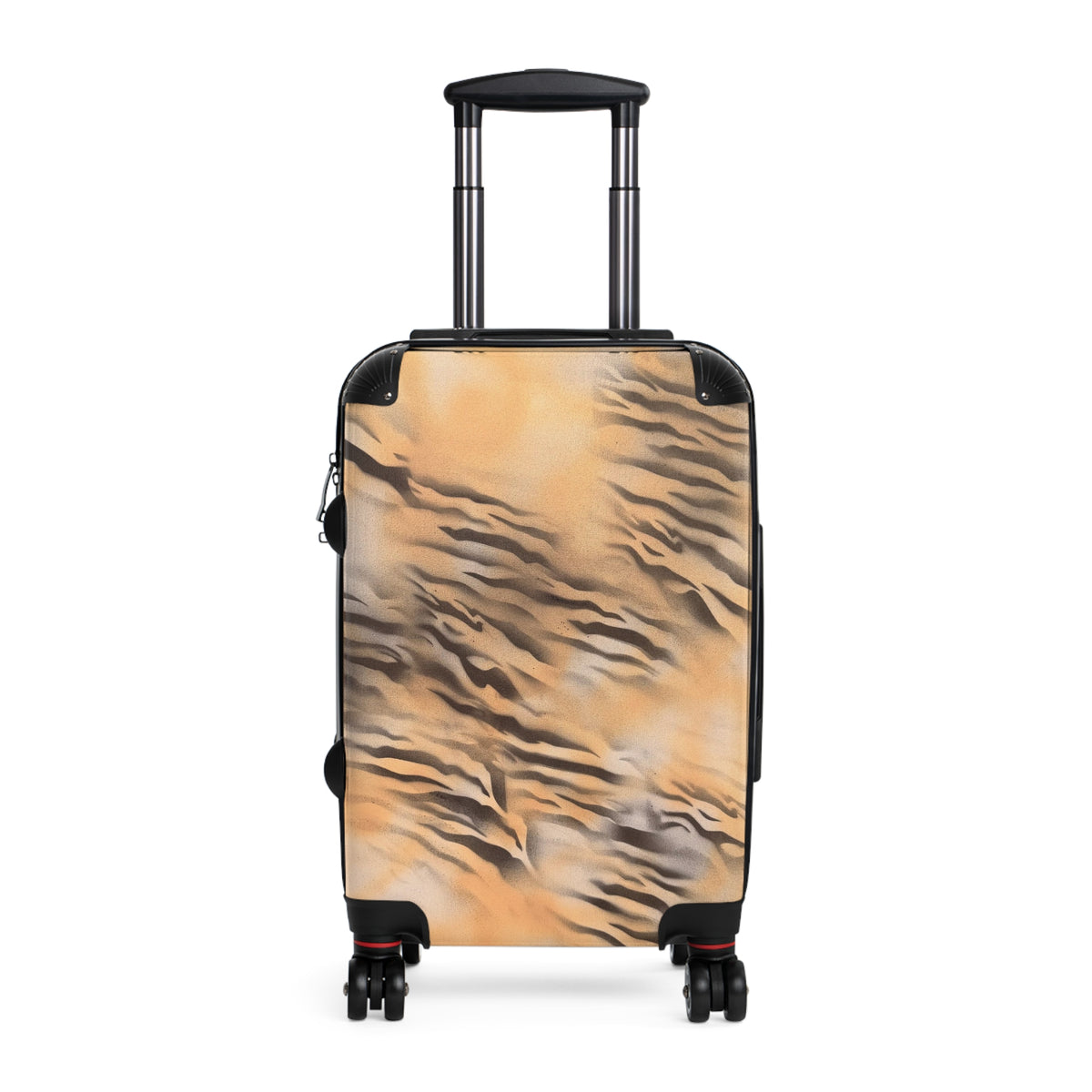 "neutral tiger" airbrush suitcase