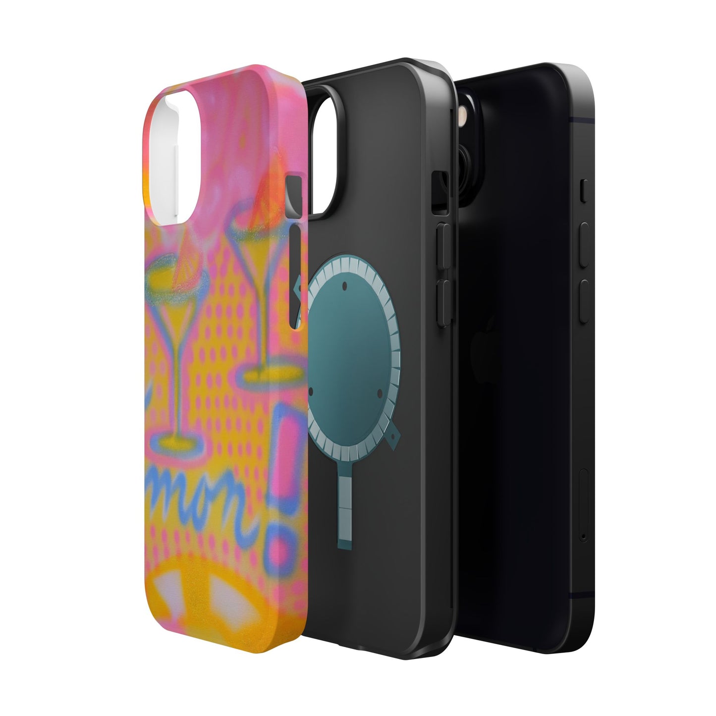 MagSafe "lemontini" airbrush iPhone case