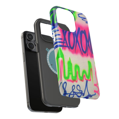 MagSafe "city secrets" Airbrush iPhone-Hülle
