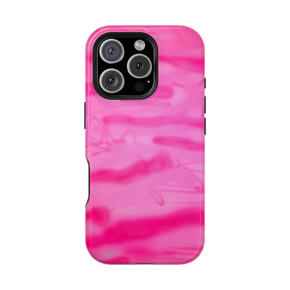 MagSafe "pink camo" airbrush iPhone case