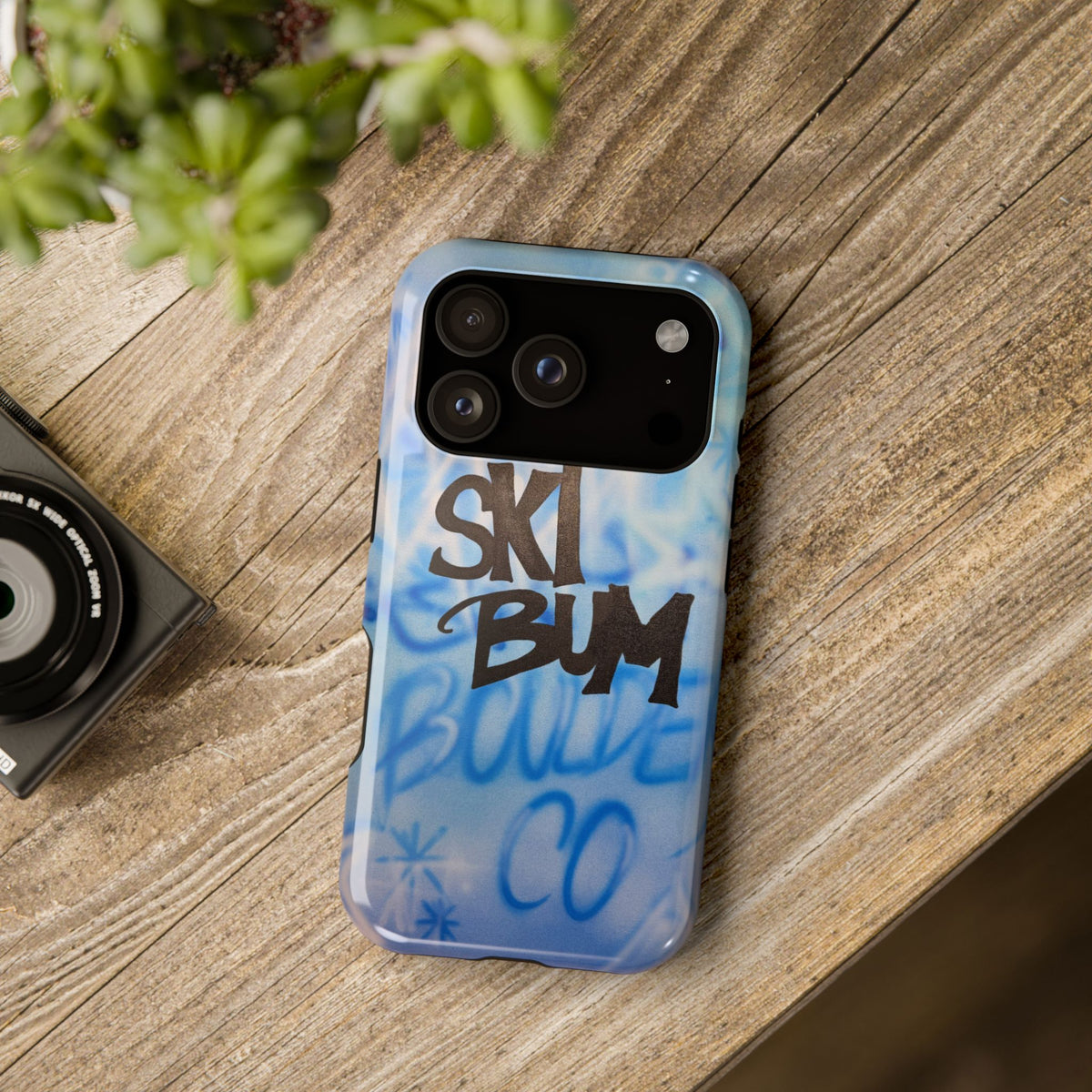 MagSafe x @axoboulder airbrush iPhone case