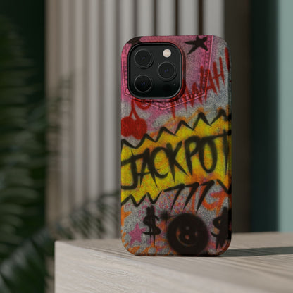 MagSafe "JACKPOT!" airbrush iPhone case