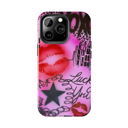 "ulterior motive" airbrush iPhone case
