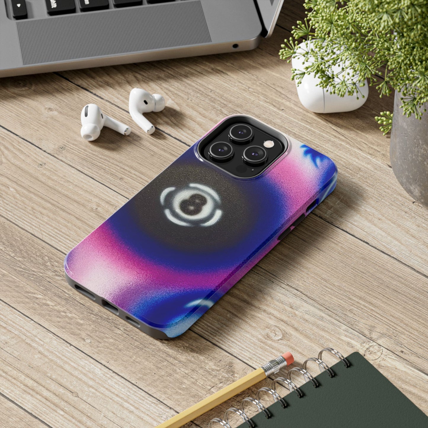 "magic 8" airbrush iPhone case