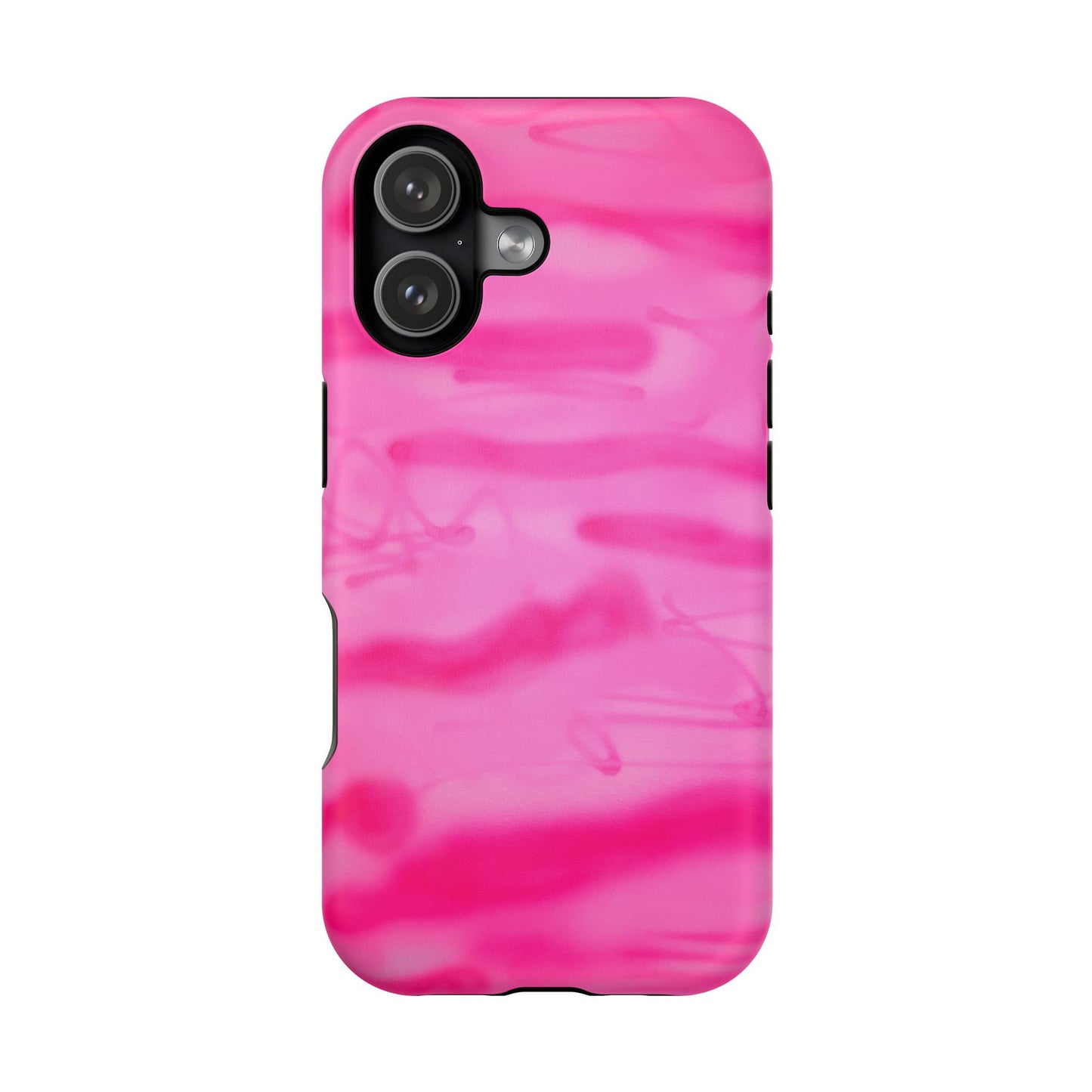 MagSafe "pink camo" airbrush iPhone case