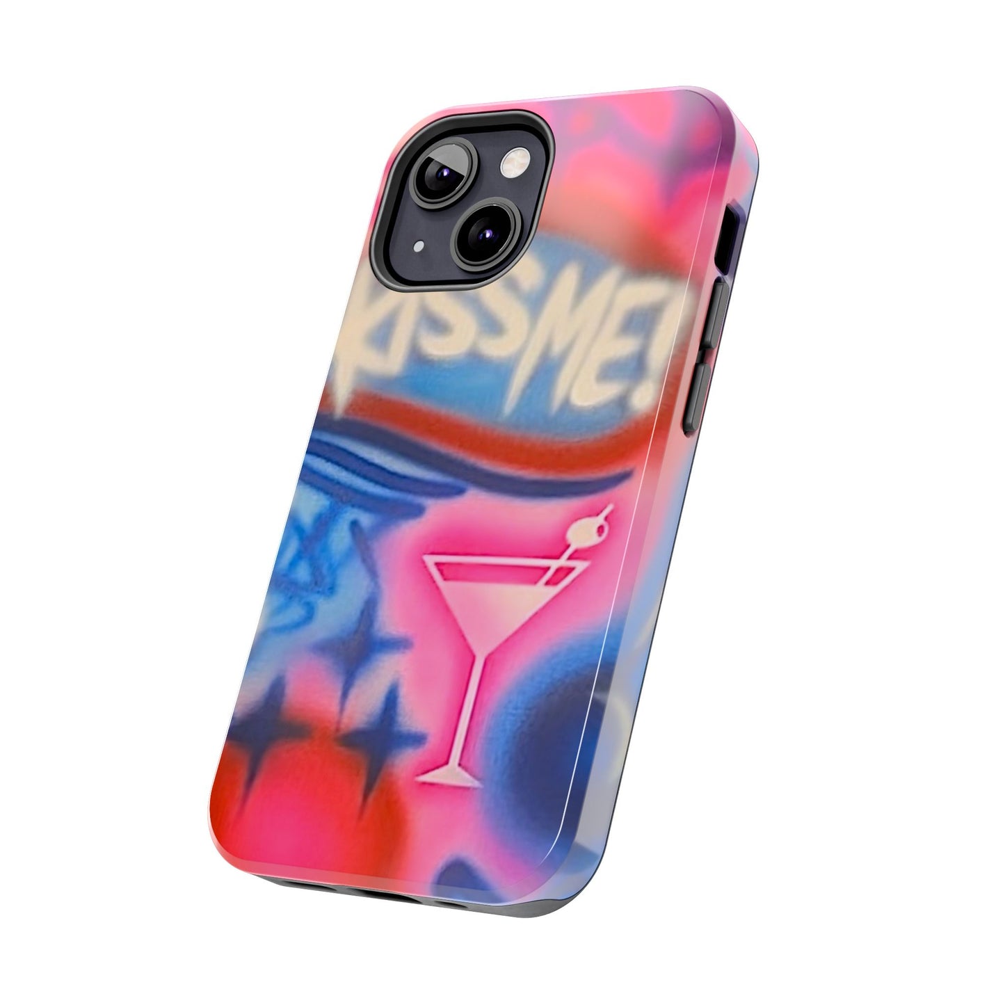 "kiss me pt. 2" airbrush iPhone case