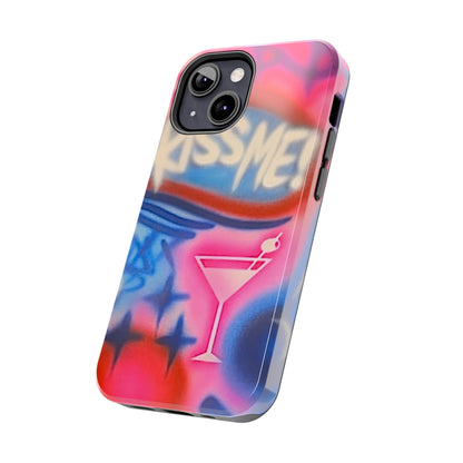 "kiss me pt. 2" airbrush iPhone case