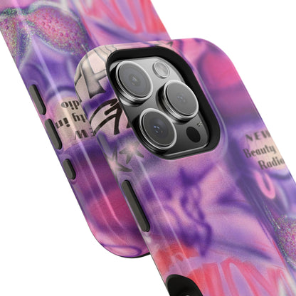MagSafe "mic check" airbrush iPhone case