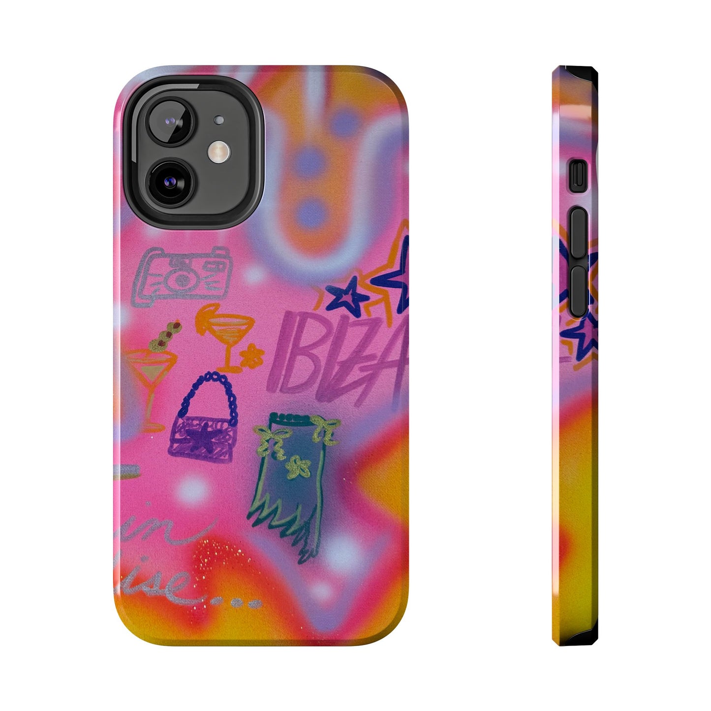 "ibiza" airbrush iPhone case