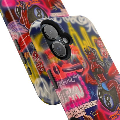 MagSafe "im an angel" airbrush iPhone case