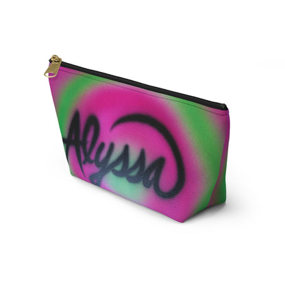 alyssa custom airbrush makeup pouch