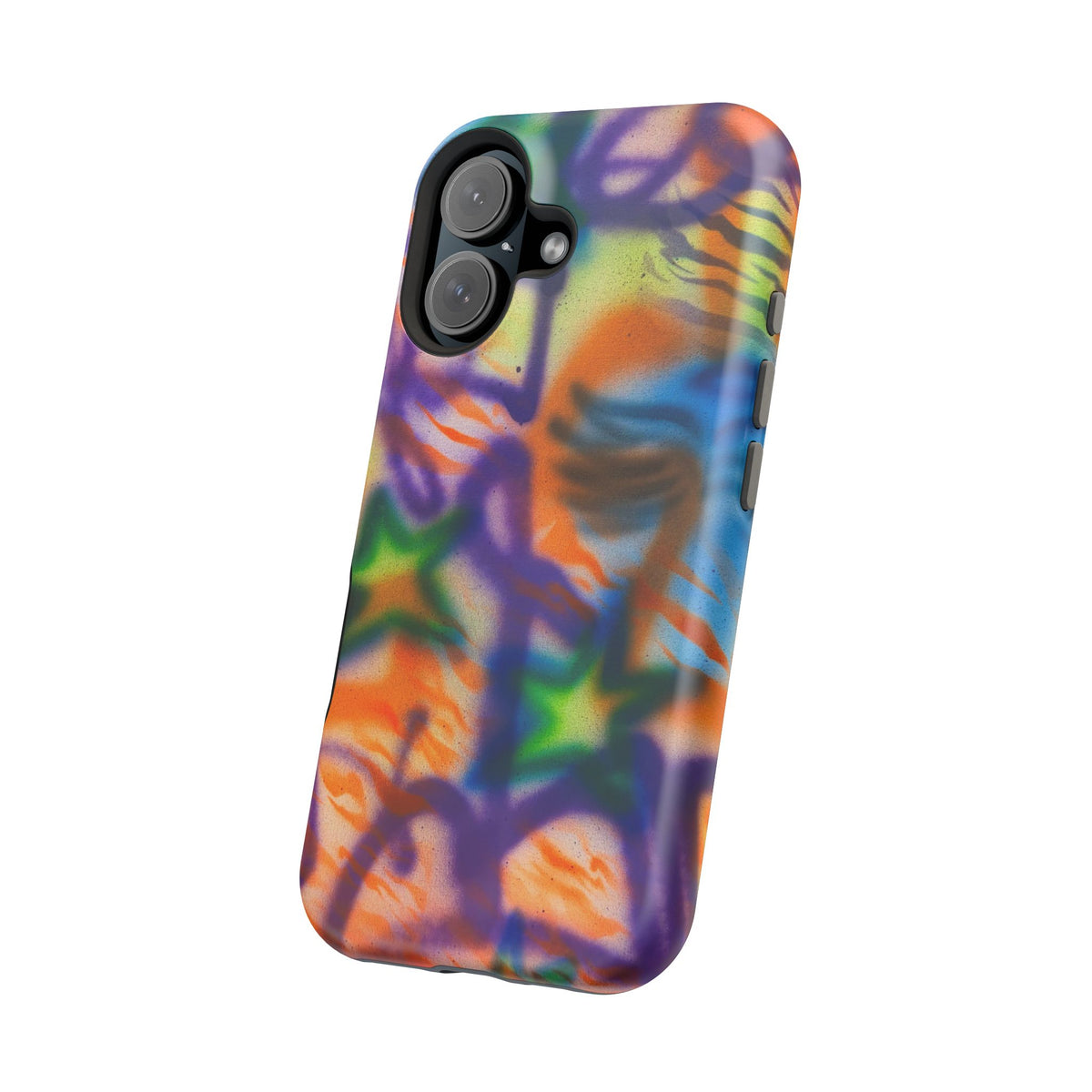 MagSafe "streetwear angel" airbrush iPhone case
